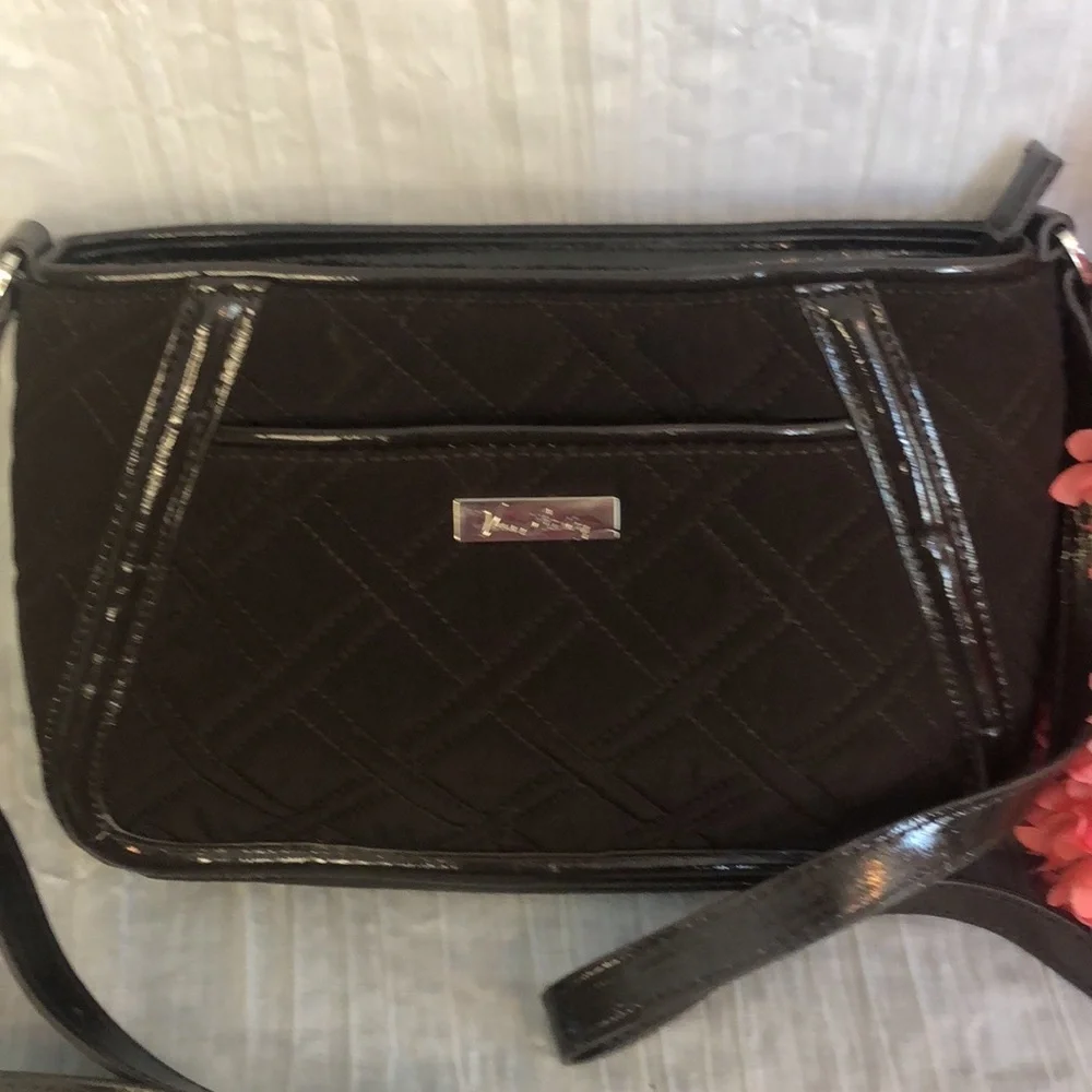 VERA BRADLEY Expresso shoulder bag La Neon Rose wristlet Rain Forest crossbody